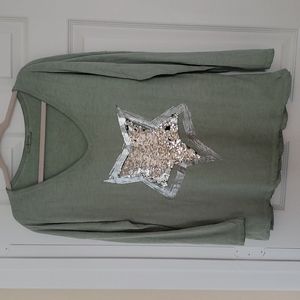 Made in Italy long sleeve top NWOT